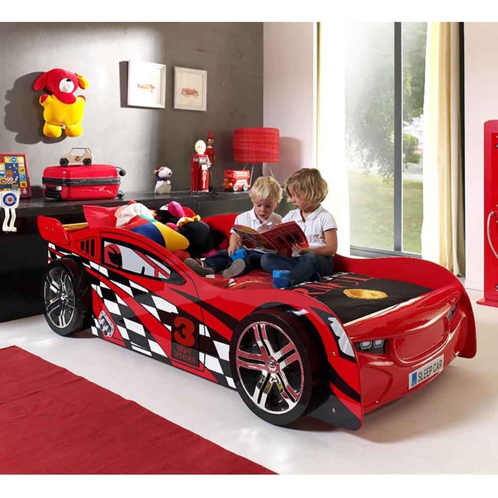 Night Speeder autovormig bed voor raceliefhebbers | kasa-store