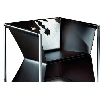 Poltrona moderna Jeanneret com design excêntrico | kasa-store