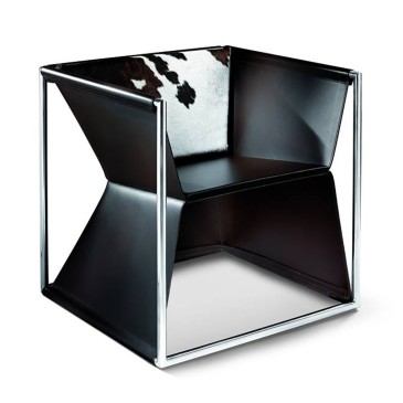 Sillón moderno Jeanneret con diseño excéntrico | kasa-store