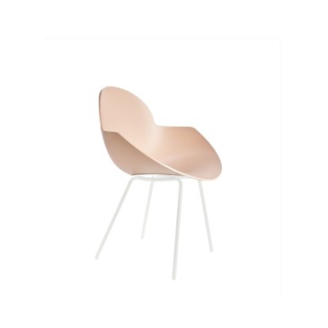 Altacorte Cloe Chair with wooden or iron leg structure available in various finishes