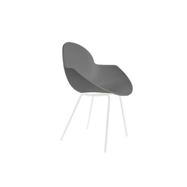 Altacorte Cloe Stuhl mit Holz- oder Eisenbeinstruktur, erhältlich in verschiedenen Ausführungen