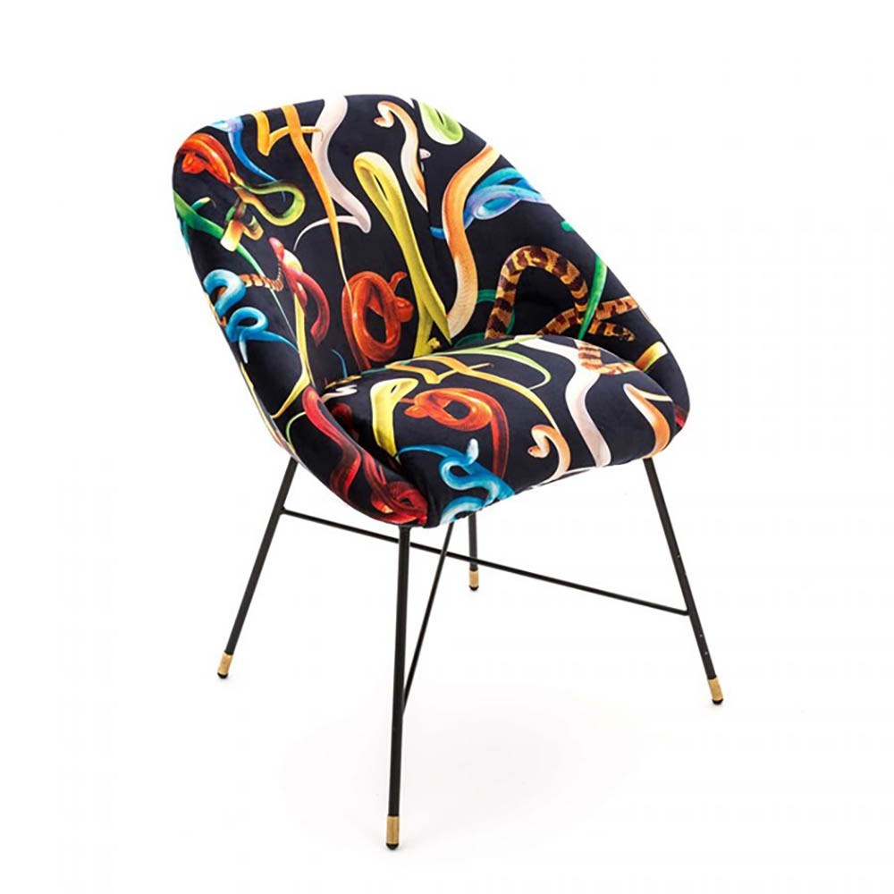 Seletti padded chair Chairs Rossetti design | kasa-store