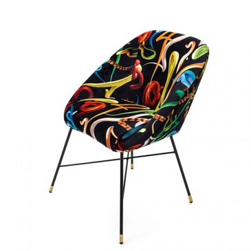 Cadeira acolchoada Seletti Cadeiras design Rossetti | kasa-store