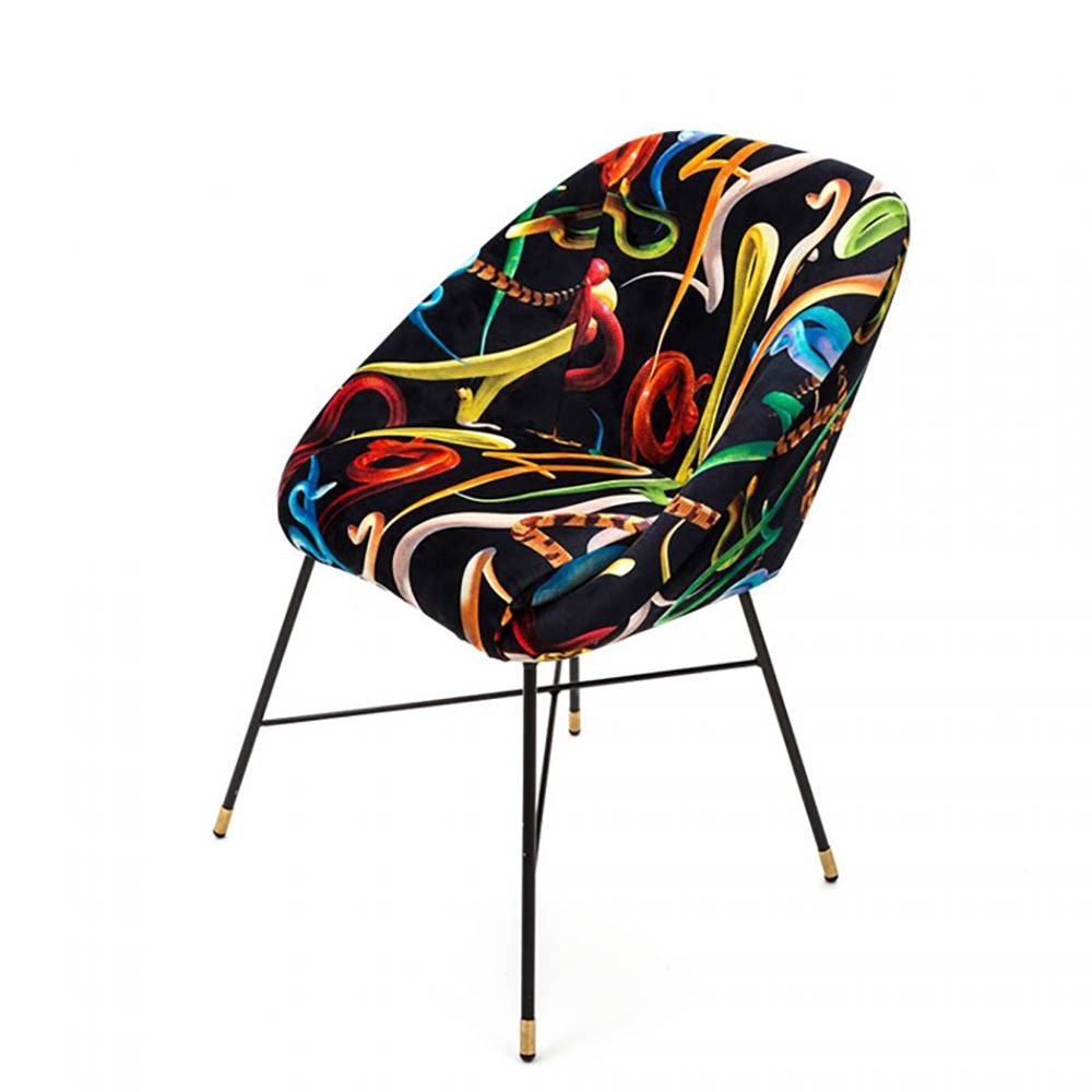 Seletti padded chair Chairs Rossetti design | kasa-store