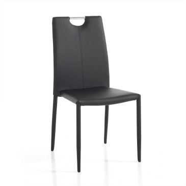 Tomasucci Sara stabelbar stol i syntetisk skinn | kasa-store