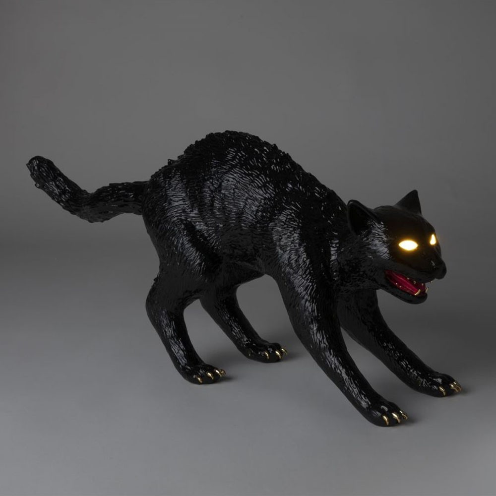 Seletti lámpara de mesa Cujo The Catb| kasa-store