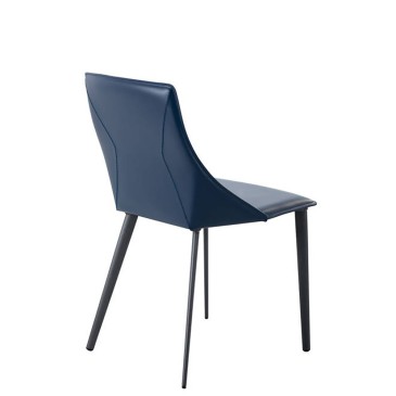 Καρέκλα Airnova Aura ντυμένη με δέρμα | kasa-store
