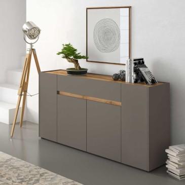 Tonya sideboard by Tomasucci suitable for offices or living rooms available in two different finishes