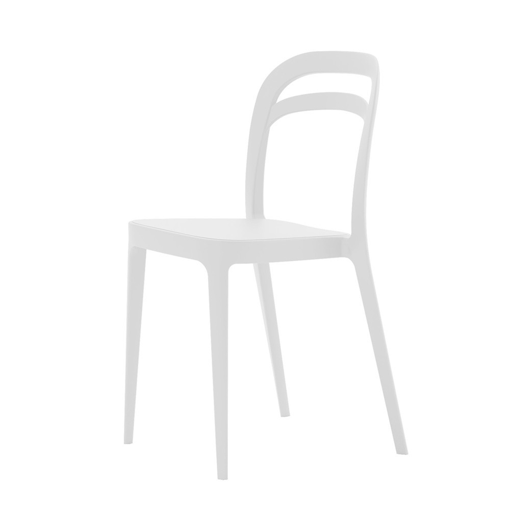 alma julie sedia bianco