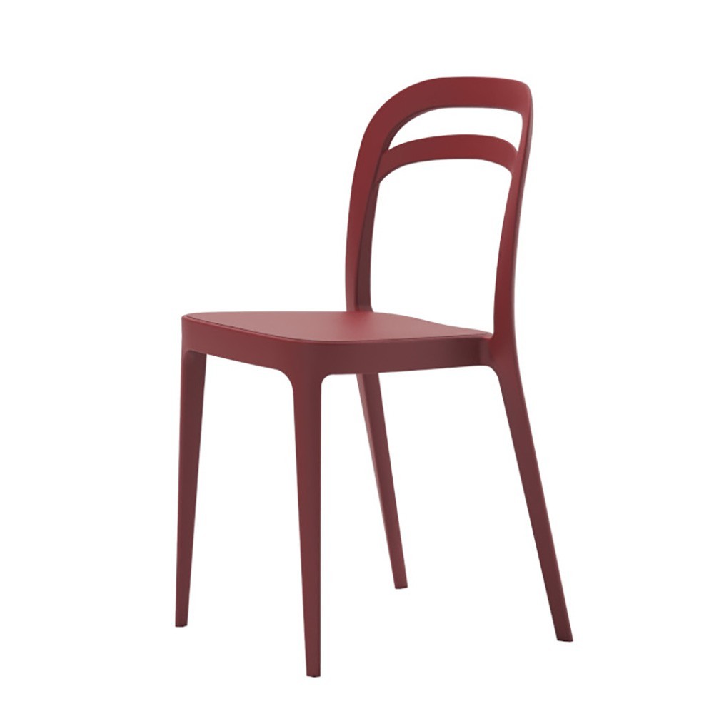 alma julie sedia rosso ciliegio