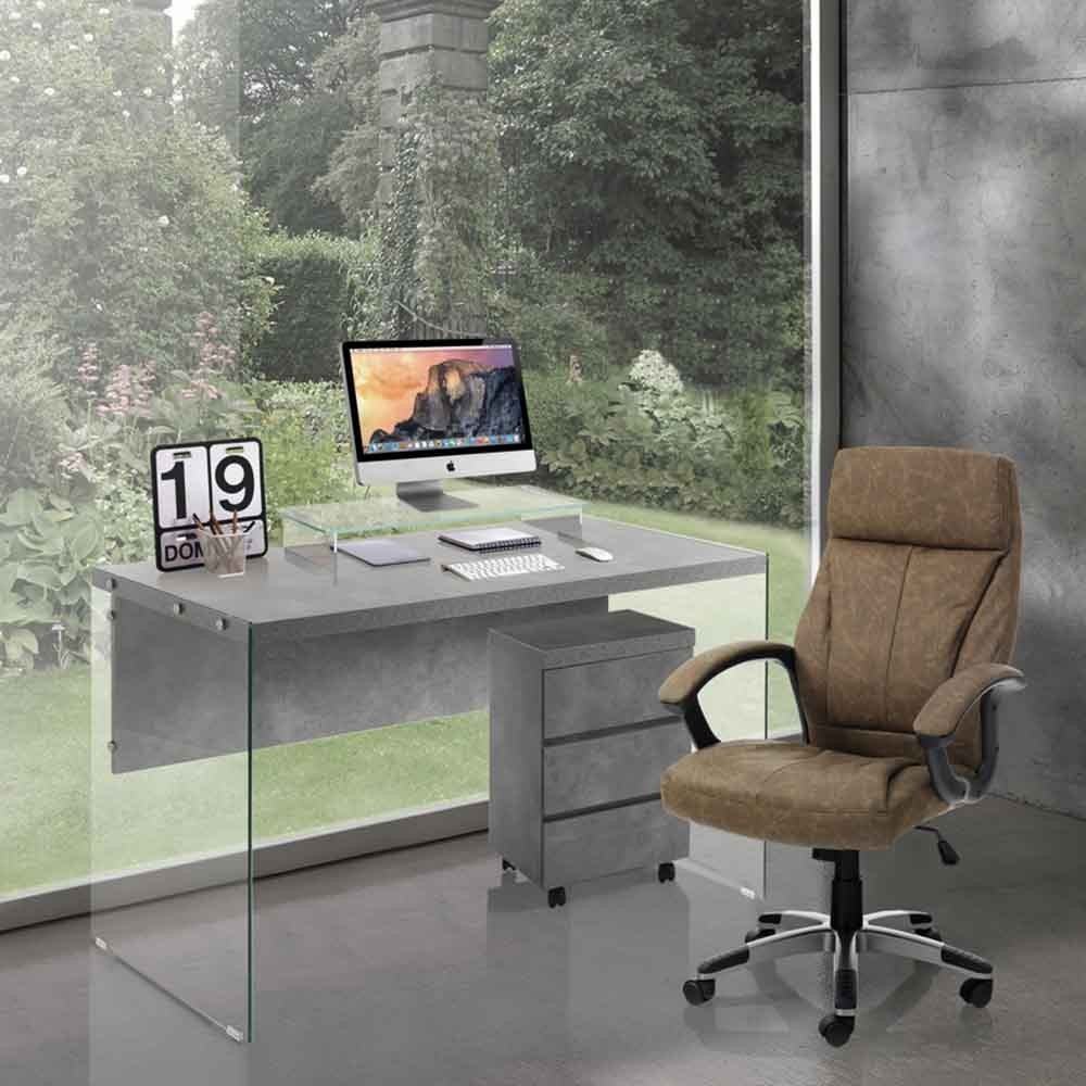 Butaca de oficina Rye diseñada por Tomasucci para trabajar en relax