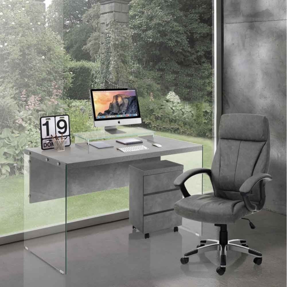Rye kontorlænestol designet af Tomasucci til at fungere i afslapning