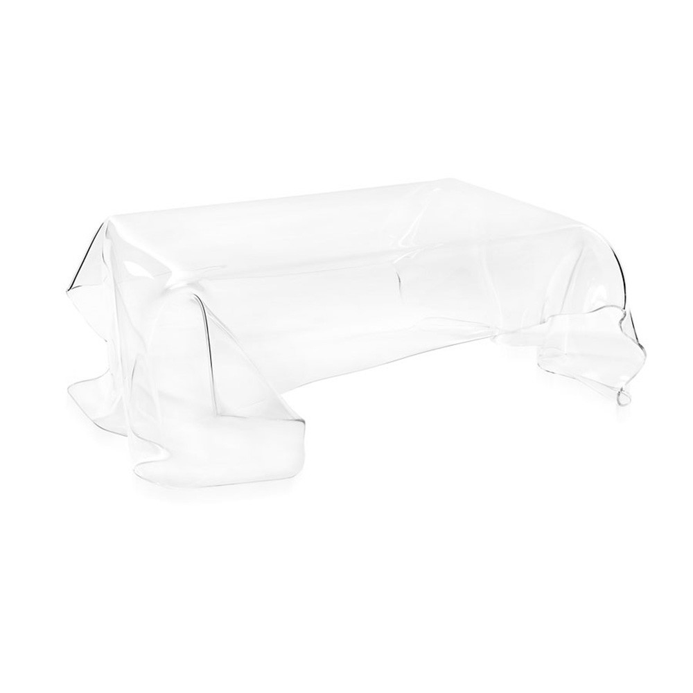 Tavolino in plexiglass Drappeggi in varie finiture | kasa-store