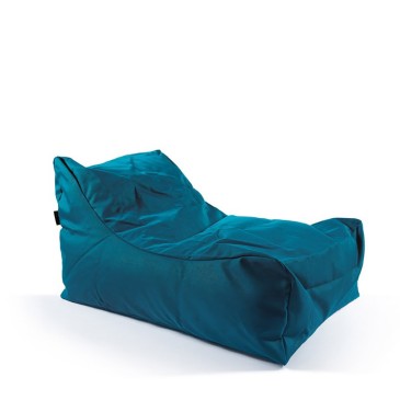 Dune-Hocker von Atipico, Sessel-Chaiselongue aus Polyester, gefüllt mit expandiertem Polystyrol