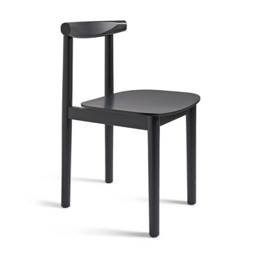 Atypischer Lola-Stuhl mit Holzstruktur in verschiedenen Ausführungen erhältlich