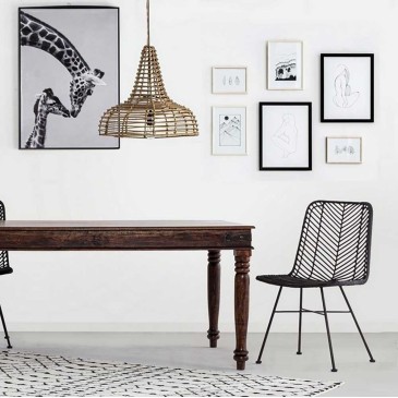 Bizzotto Lorena Vintage stol med industridesign | kasa-store