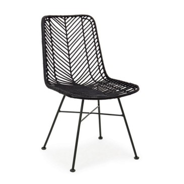 Bizzotto Lorena Vintage Stuhl mit Industriedesign | kasa-store