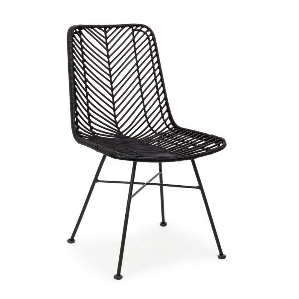 Bizzotto Lorena Vintage stoel met industrieel design | kasa-store