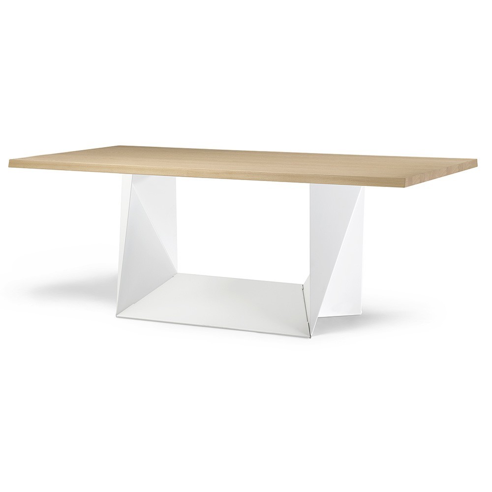 Alma Design Clint modernt och skulpturellt fast bord | kasa-store