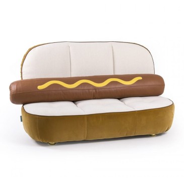 Hot Dog Sofà van Seletti een unieke bank met een pop-design | kasa-store