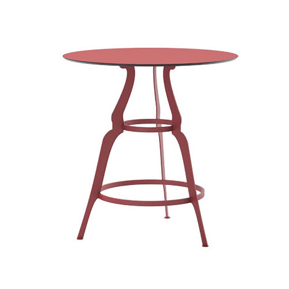 Alma design bistrò tavolino rosso