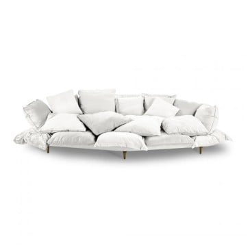 Seletti Comfy Sofà divano disegnato da Marcantonio disponibile in tre diverse finiture