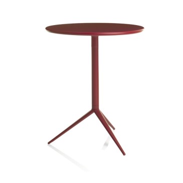 Alma design ciak tavolo ribaltabile rosso ciliegia