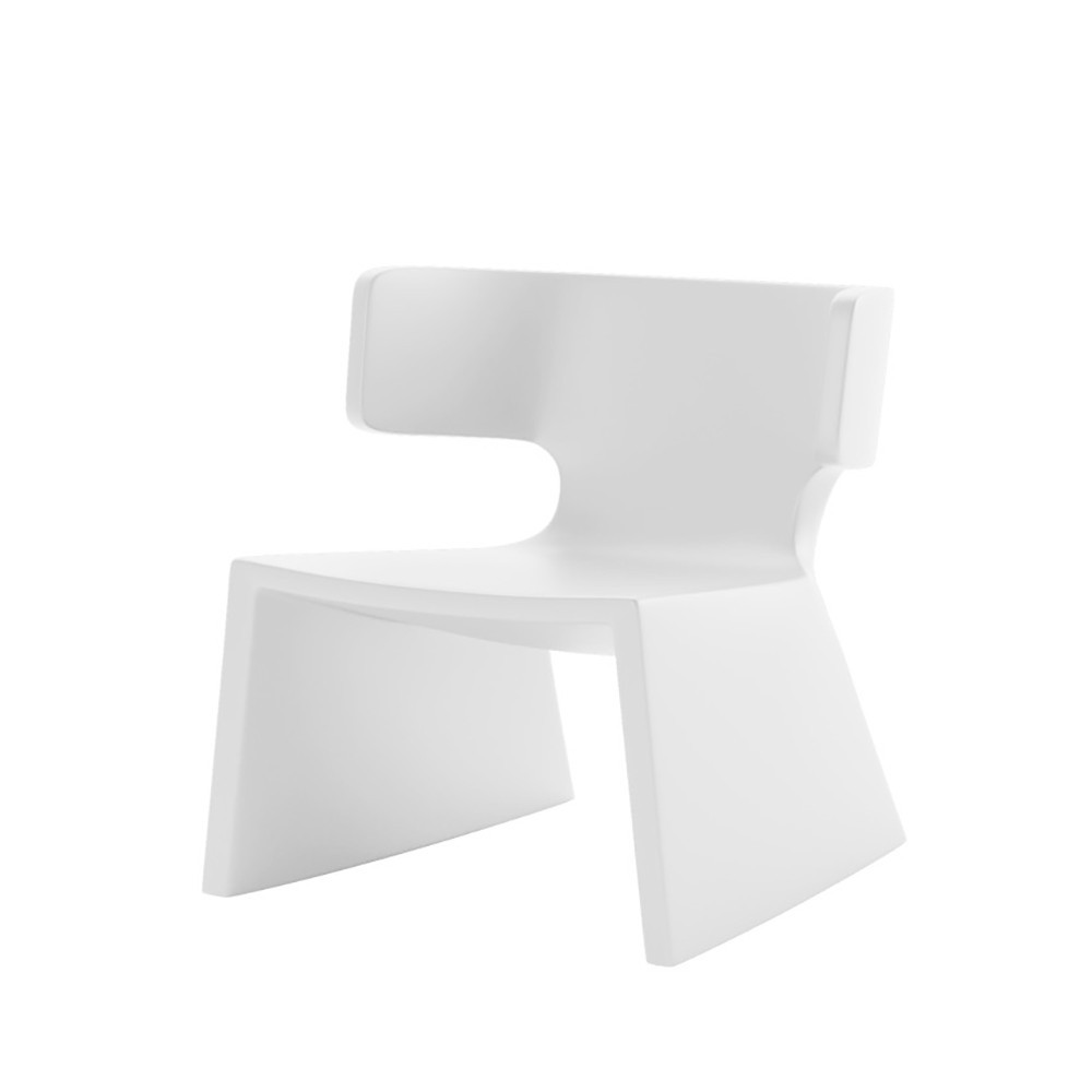 Alma Design Meg poltrona polietilene bianco
