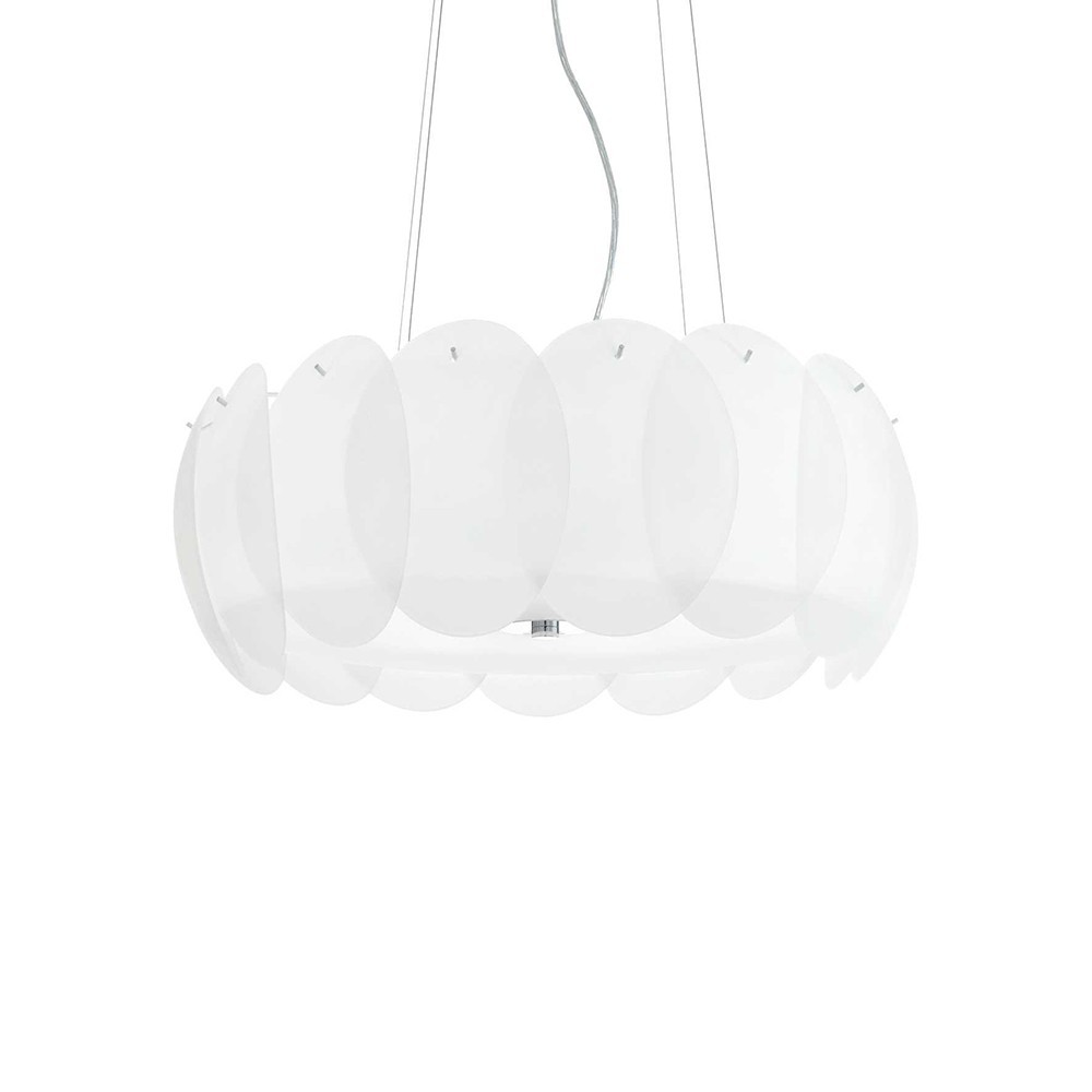 Ovalino glass pendant lamp by Ideal Lux | kasa-store