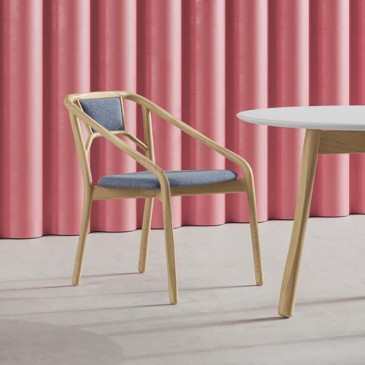 Alma Design Marnie sedia in legno | kasa-store