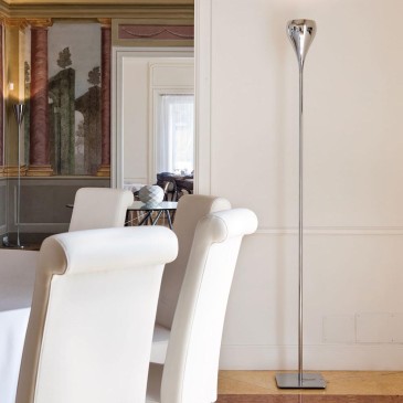 Bijou floor lamp by Fabbian available in three finishes | kasa-store