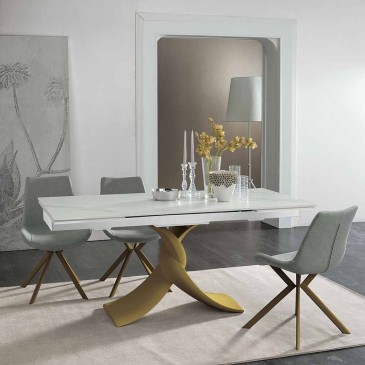 Twist extendable rectangular table by Target Point | kasa-store
