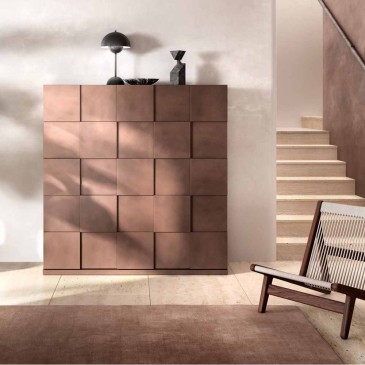 Quadro sideboard by Capod'opera with MDF structure available in various finishes