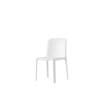 Connubia Bayo chaise en polypropylène pour intérieur et extérieur | kasa-store