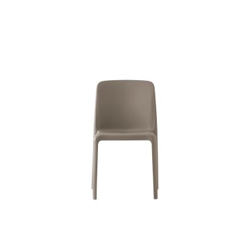 Cadeira Connubia Bayo de polipropileno para interior e exterior | kasa-store