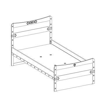 Pirates single or queen size bed | kasa-store