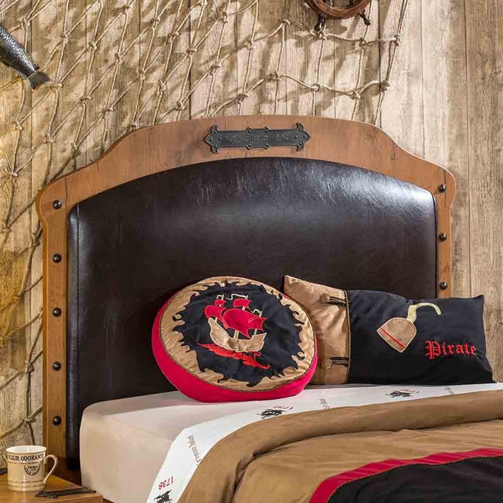 Cama individual pirata adecuada para dormitorios temáticos | kasa-store