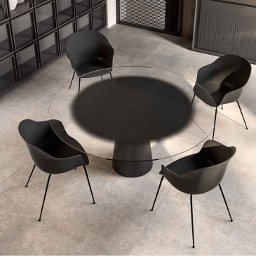 Ghost tavolo rotondo di Capod'opera elegante e moderno | kasa-store