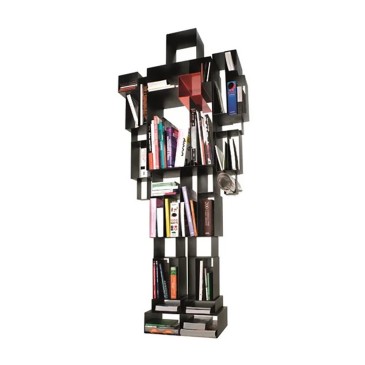 Robox bokhylla från Casamania tillverkad av metall finns i olika utföranden