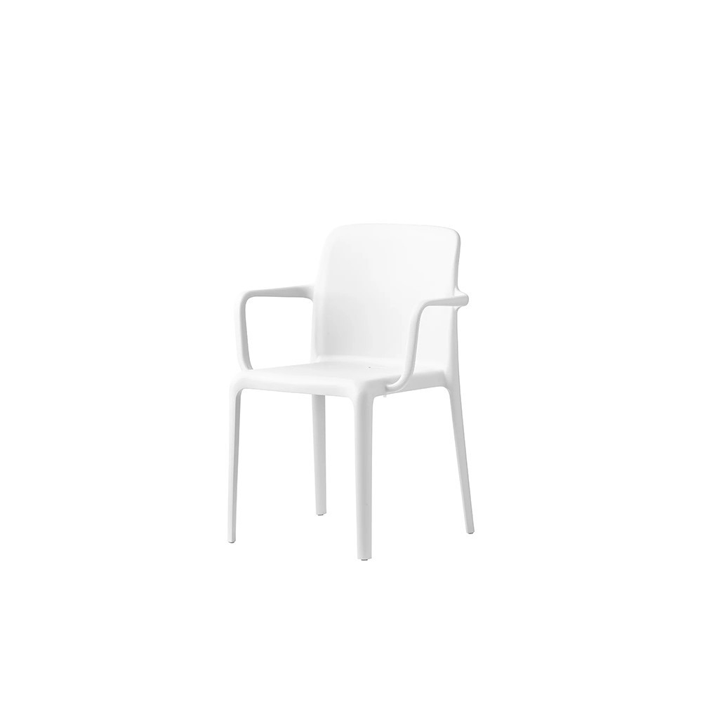 Connubia Bayo moderne en kleurrijke stoel met armleuningen | kasa-store