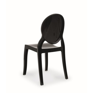Musa Conjunto de 2 sillas para interior o exterior disponible en tres acabados diferentes