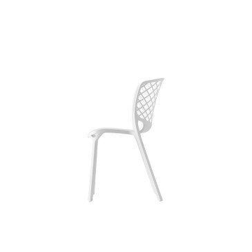 Connubia Gamera stapelbar stol i olika utföranden | kasa-store