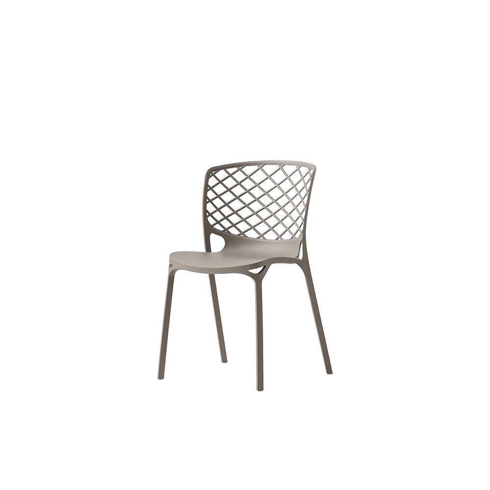 Connubia Gamera stapelbar stol i olika utföranden | kasa-store