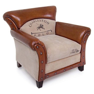 Vintage πολυθρόνα Charleston για έπιπλα στυλ | kasa-store