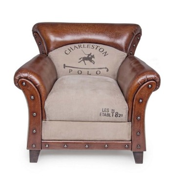Vintage Charleston fauteuil voor stijlinrichting | kasa-store
