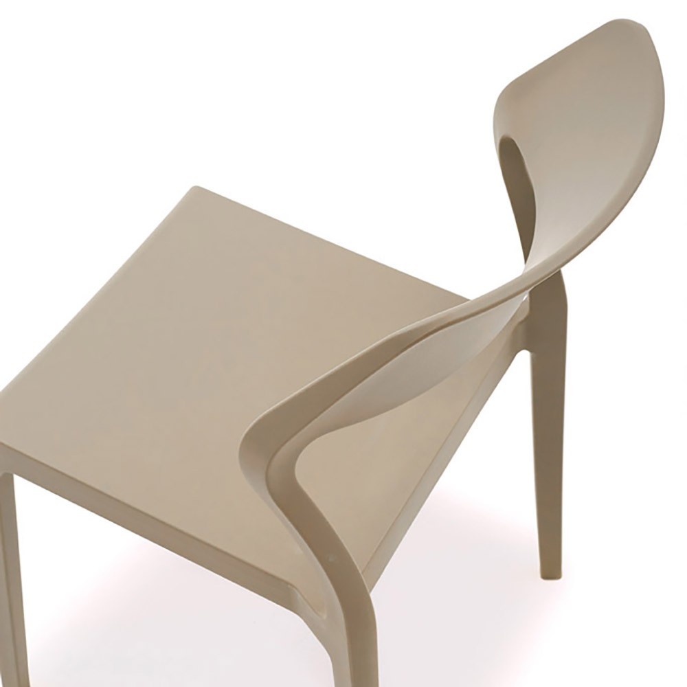 Sandy Set 4 sedie per esterno o interno  in polipropilene | kasa-store