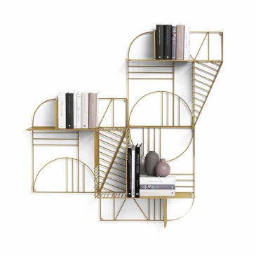 Musa wall bookcase by Mogg...