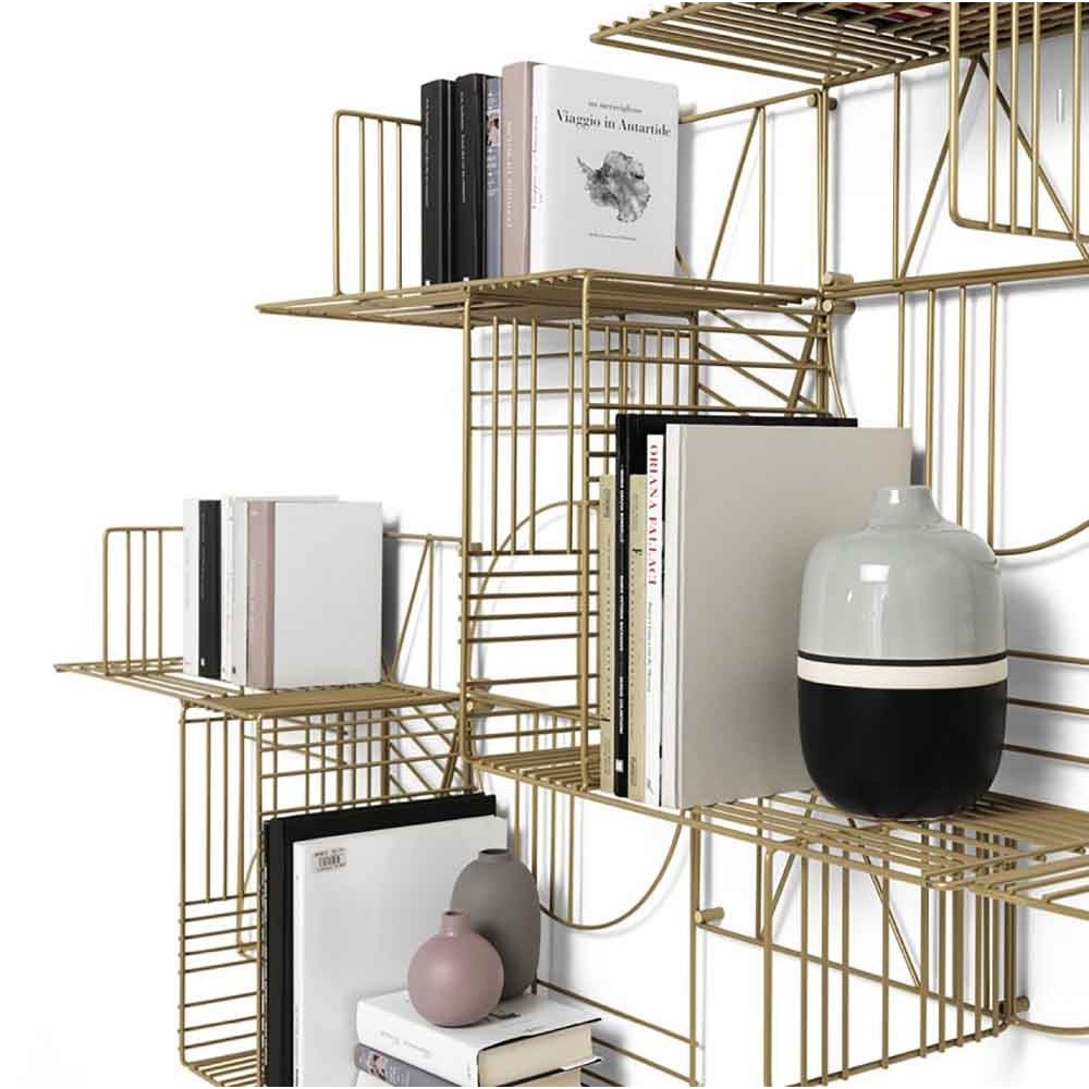 Mogg Musa modular metal bookcase | kasa-store