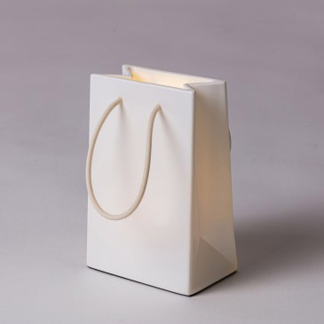 Lámpara de mesa de diseño Seletti Daily Glow Shopper | kasa-store