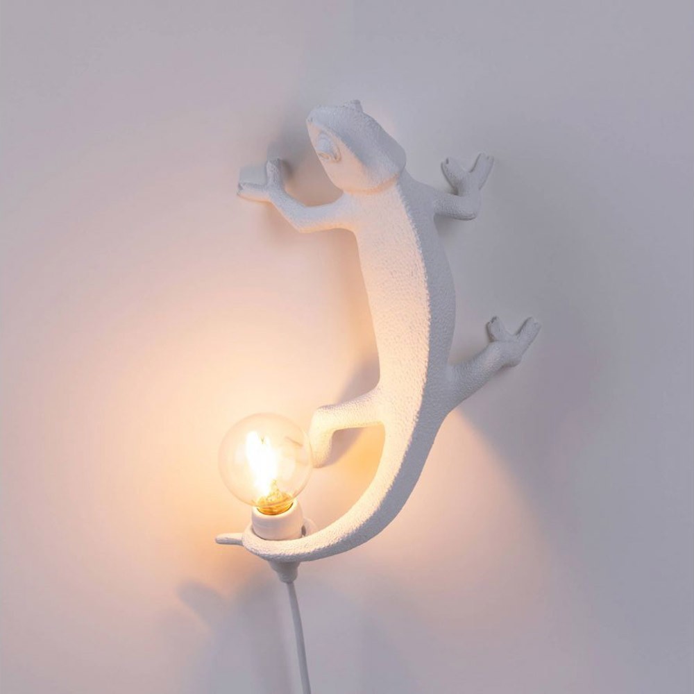 Seletti Chameleon Lamp applikation i harts från Marcantonio | Kasa-Store